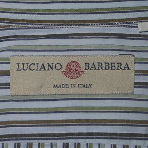 Luciano barbera made in Italy men's dress shirt.